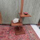 Lampadaire a tablette en palissandre epoque art deco