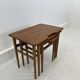 Tables gigognes en teck danois par Kurt Østervig pour Jason Møbler, années 1960, ensemble de