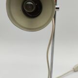 Orange metal lamp from the 70s