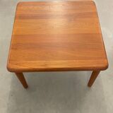 Teak coffee table from the 60s published by Glostrup
