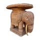 End of rattan elephant sofa