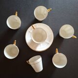 Fine Limoges porcelain coffee service