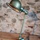 Lampe de bureau industrielle vintage Jielde – Lampe de travail réglable verte