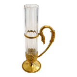 Swan neck soliflore vase in Empire style