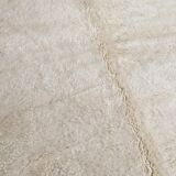 Moroccan Berber carpet Beni 0uarain ecru uni 297x202cm