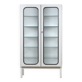 Iron and glass medicine cabinet, 1970s