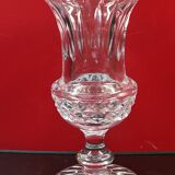 Sèvres crystal vase - signed on the base - 25.5 cm