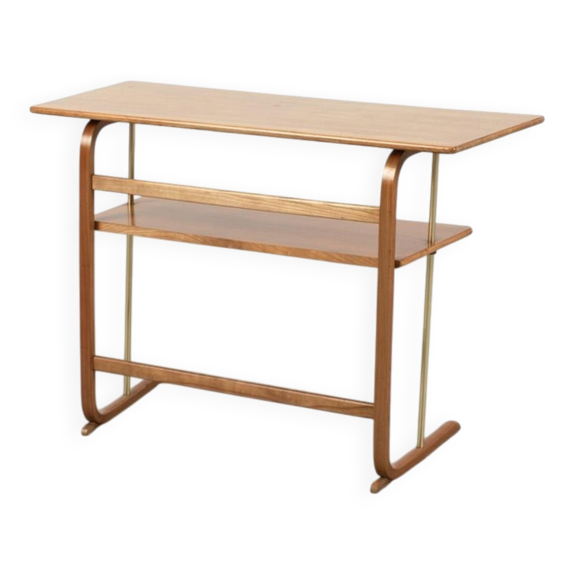 Vintage Console Table in Brass