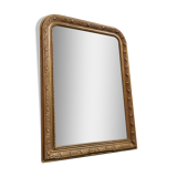 Mirror 80 x 58 cm Louis Philippe old gilded