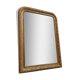 Mirror 80 x 58 cm Louis Philippe old gilded