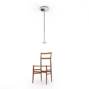 Extendable chandelier Alesia by Carlo Forcolini for Artemide, 1980s