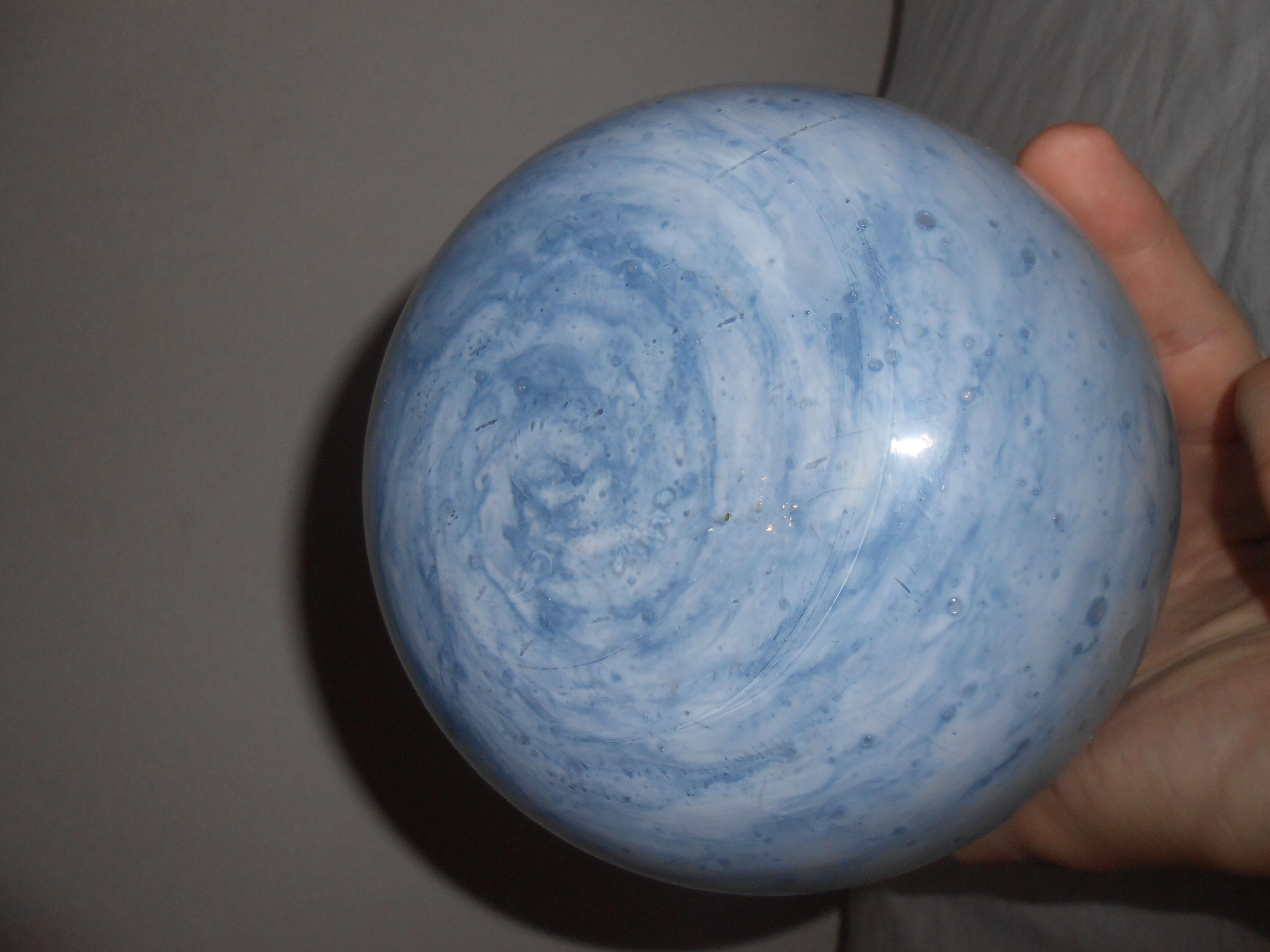 Vase boule en verre Murano
