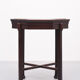 Dutch Art Deco octagonal mahogany side table 1925