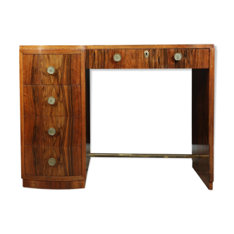Bureau en noyer art déco