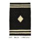 4x7 Cream & Black Angora Kilim Rug, 135x206Cm