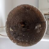 Vintage turned wood lamp base