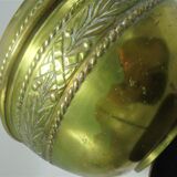 Brass flowerpot
