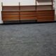 Teak wall unit by Poul Cadovious