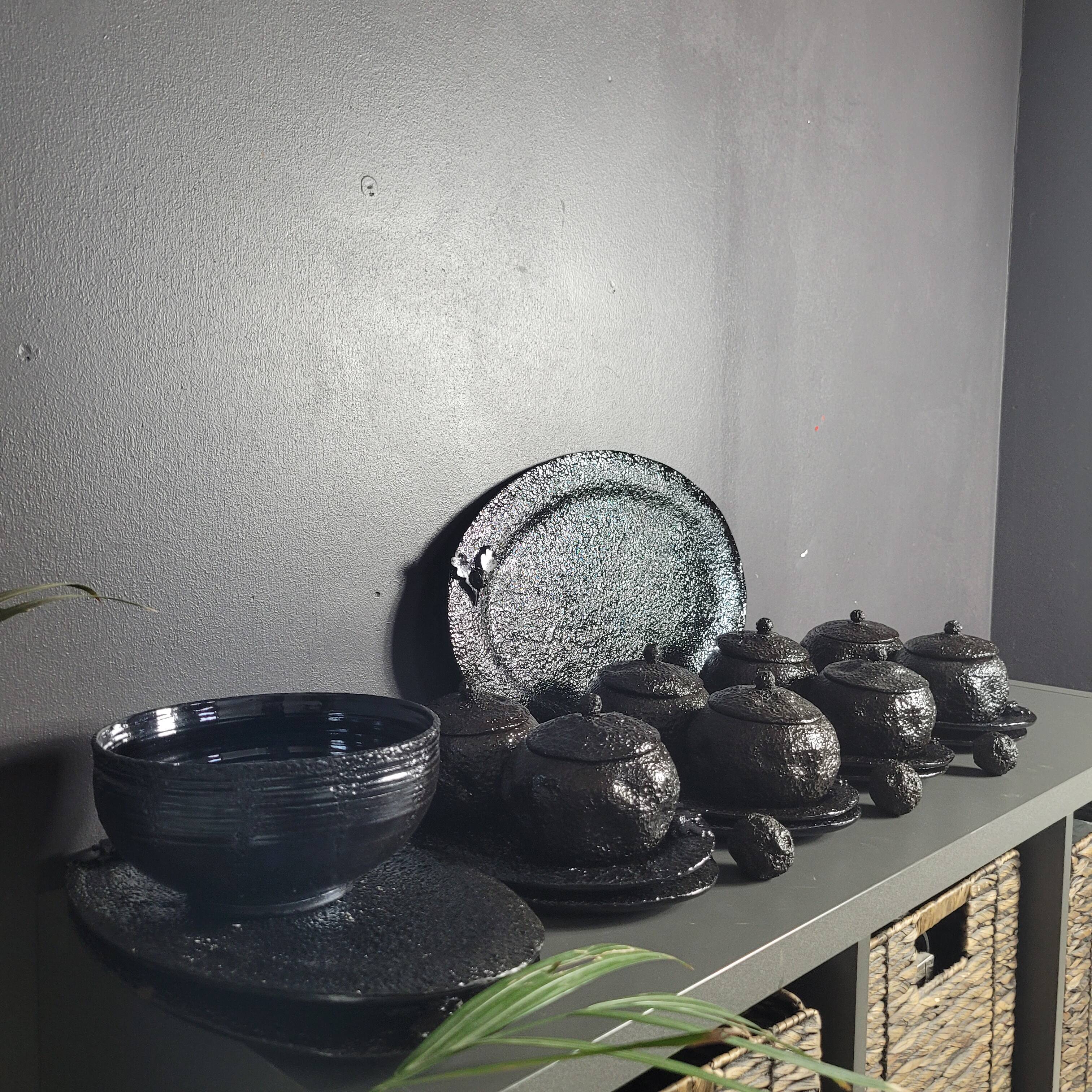 Caroline Bonenfant ceramic truffle set