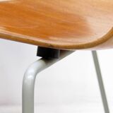 Six Chaises Ant en Teck par Arne Jacobsen pour Fritz Hansen