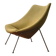 Fauteuil lounge Big Oyster F157 d'Artifort par Pierre Paulin