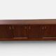 Large double-sided modernist sideboard in oak – 250 cm