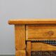 Danish mid-century oak sewing cabinet by Henning Kjaernulf