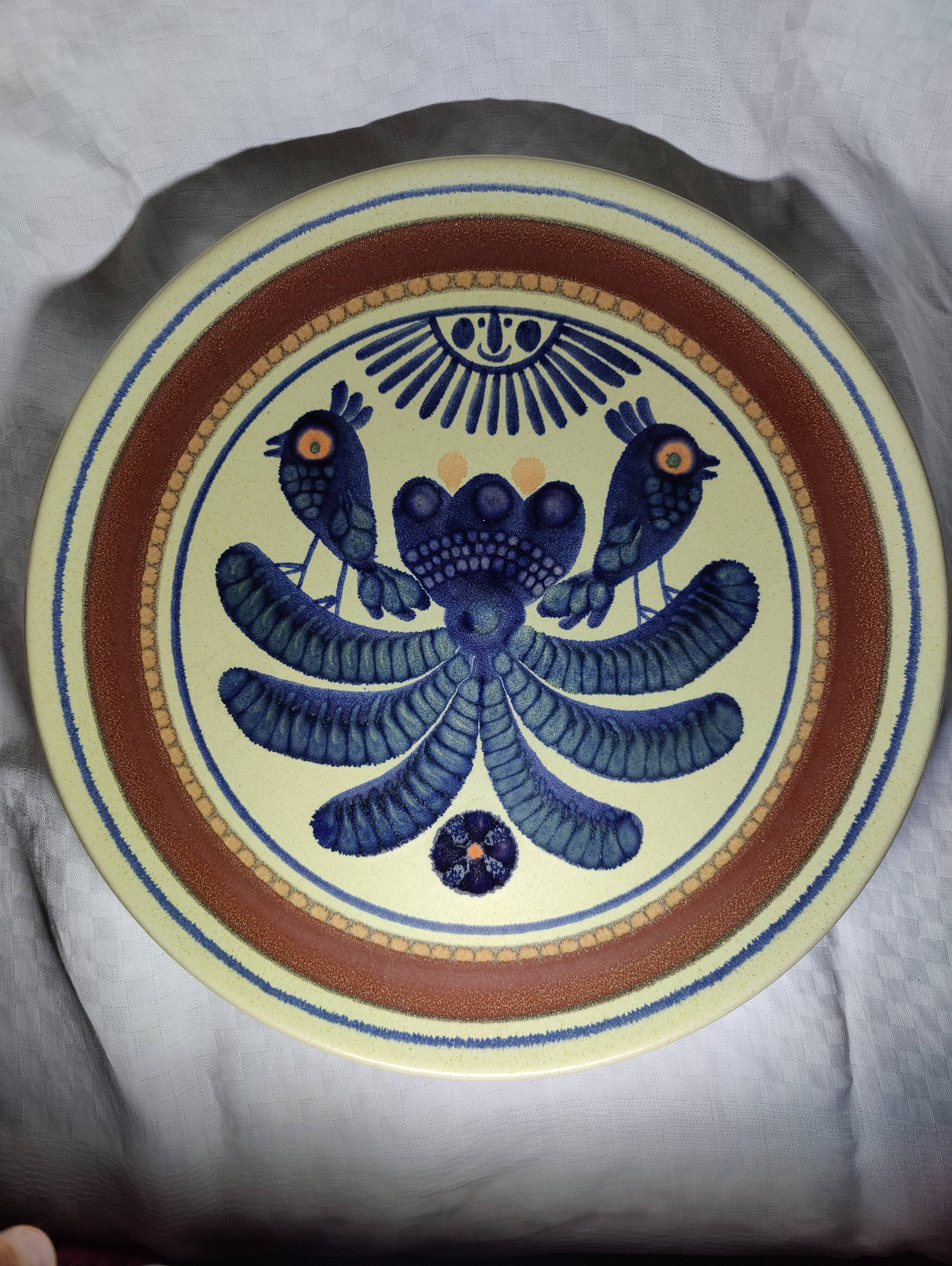 Kupfermühle KMK ceramic dish from the 70s