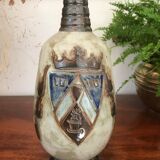 Vase en grès signé Guérin