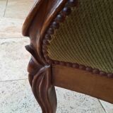 Armchair bergère style Louis Philippe