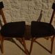 2 chaises Lutherma et 2 chaises Bauman de style en bois