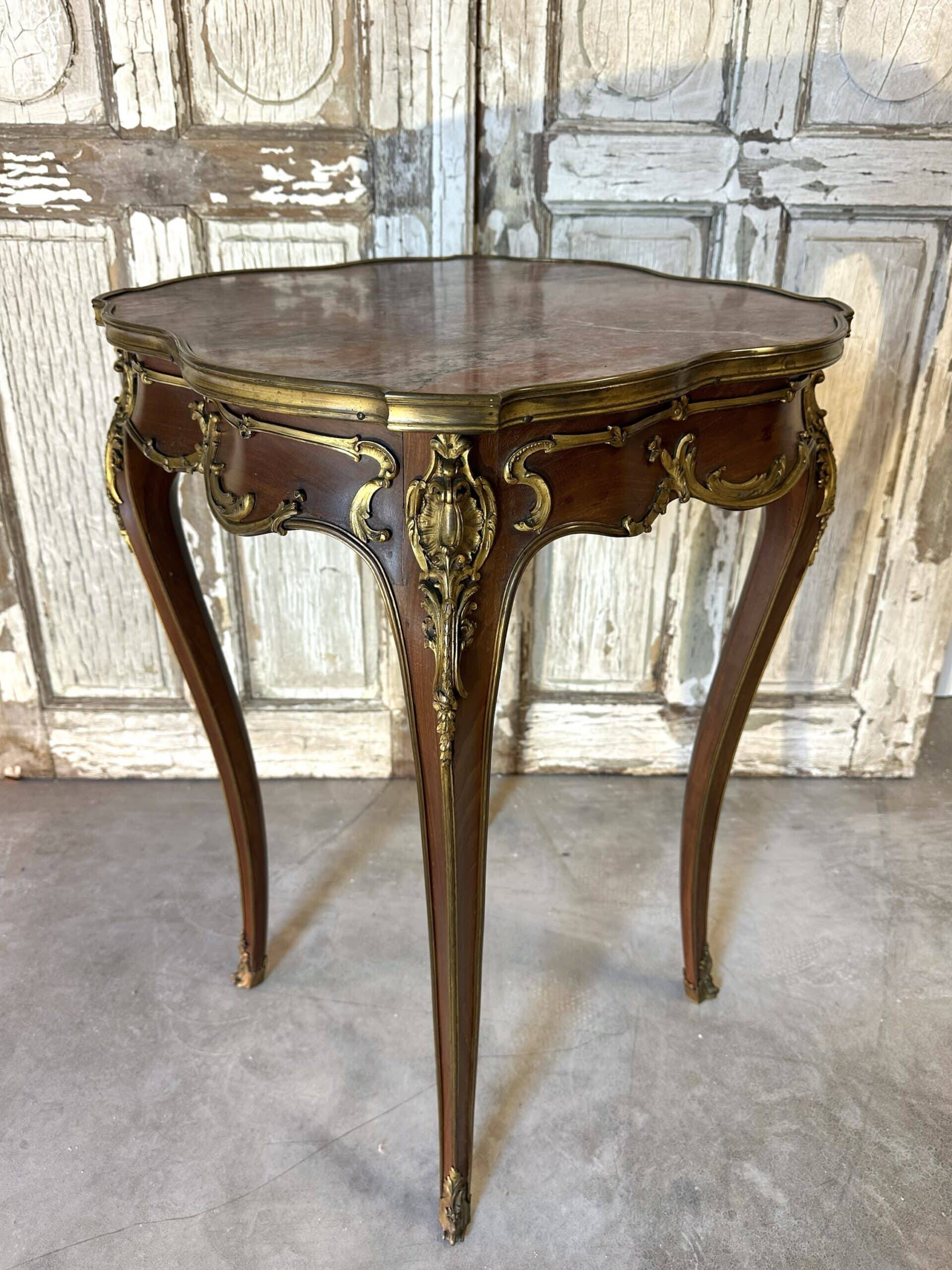 Napoleon III table from the late 19th century.