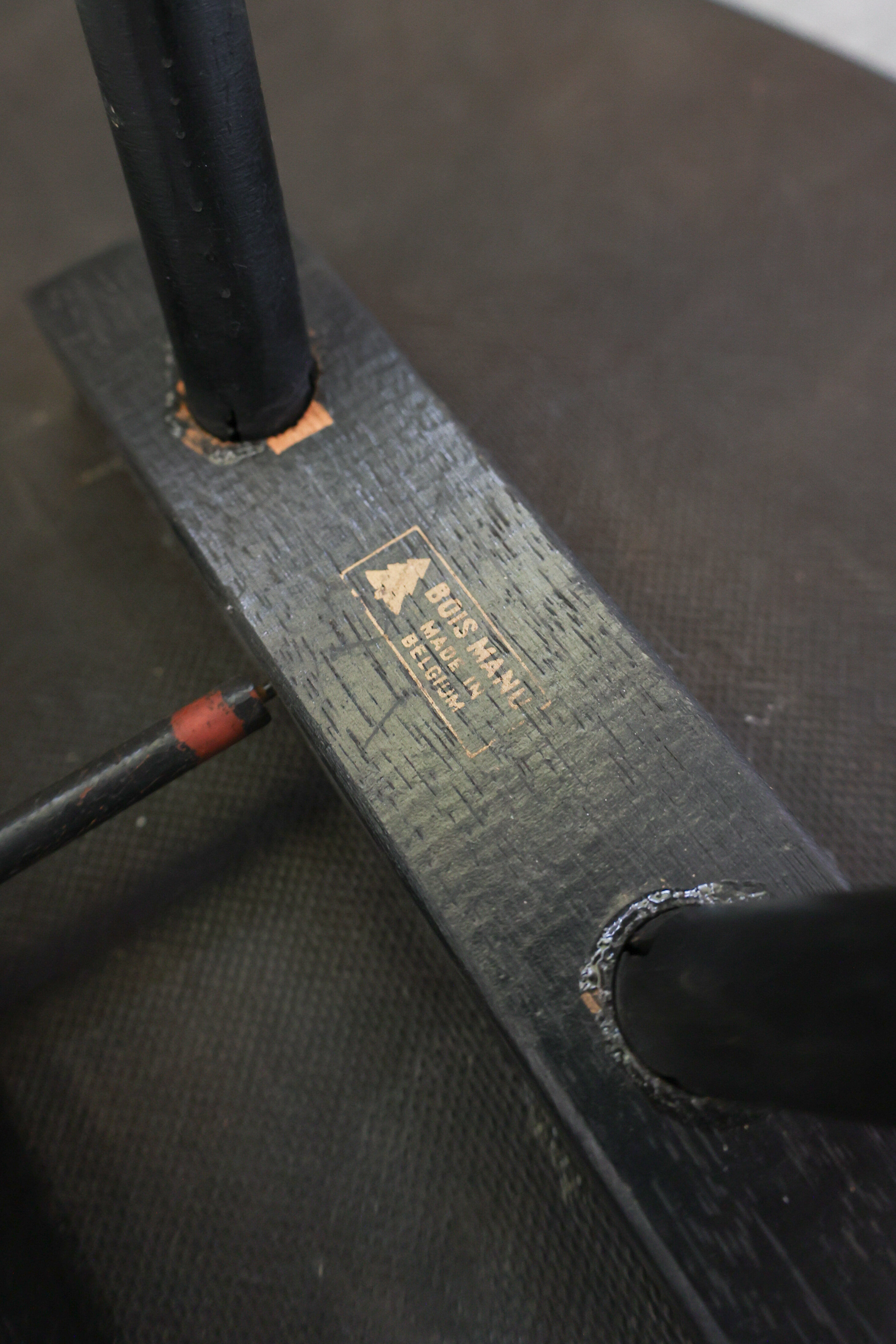 Side table by Lucien de Roeck for Bois Manu