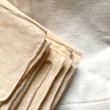 Pink embroidered napkins