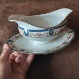 RH Limoges porcelain sauceboat
