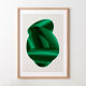 Green velvet tirage d'art