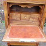 19th-century Louis Philippe walnut office secretary.