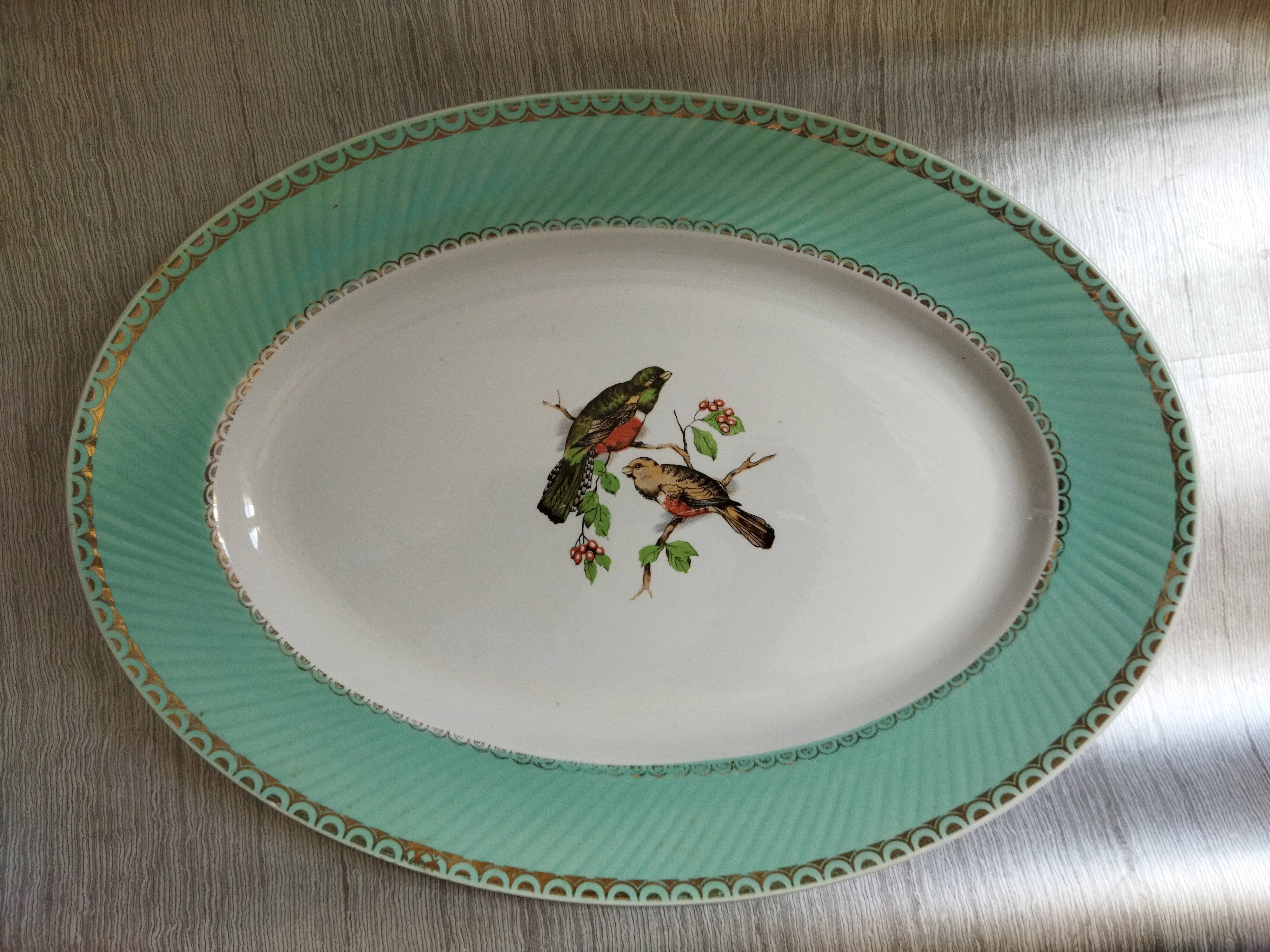 Dish Fenal Badonviller "Birds"