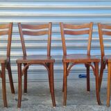 Set of 4 Baumann bistro chairs