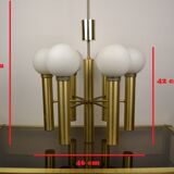 1970s space age chandelier