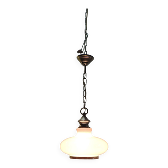 Opaline pendant light/ceiling light/vintage