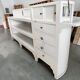 Large rounded showcase counter
