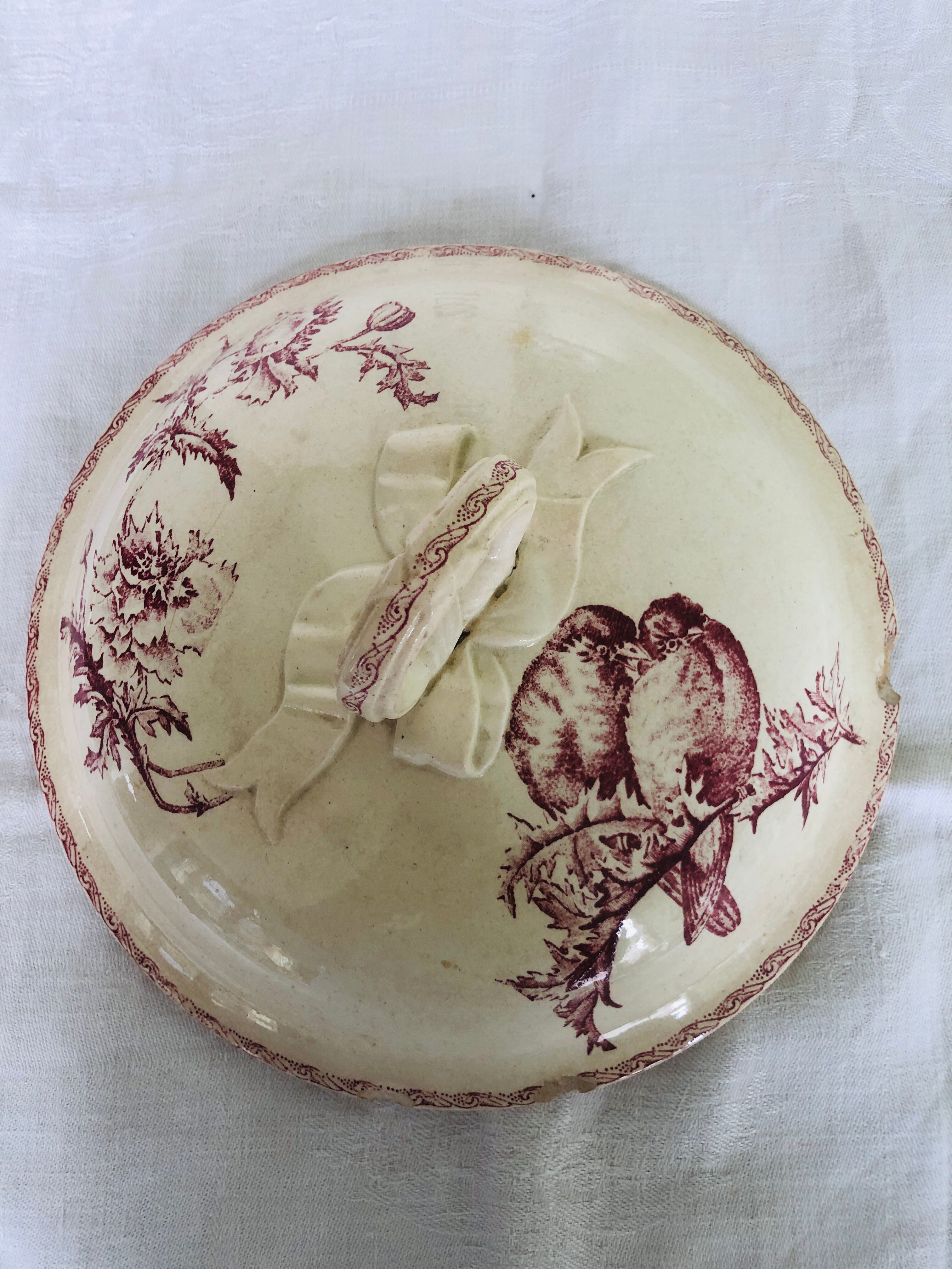 Iron earth soup bowl