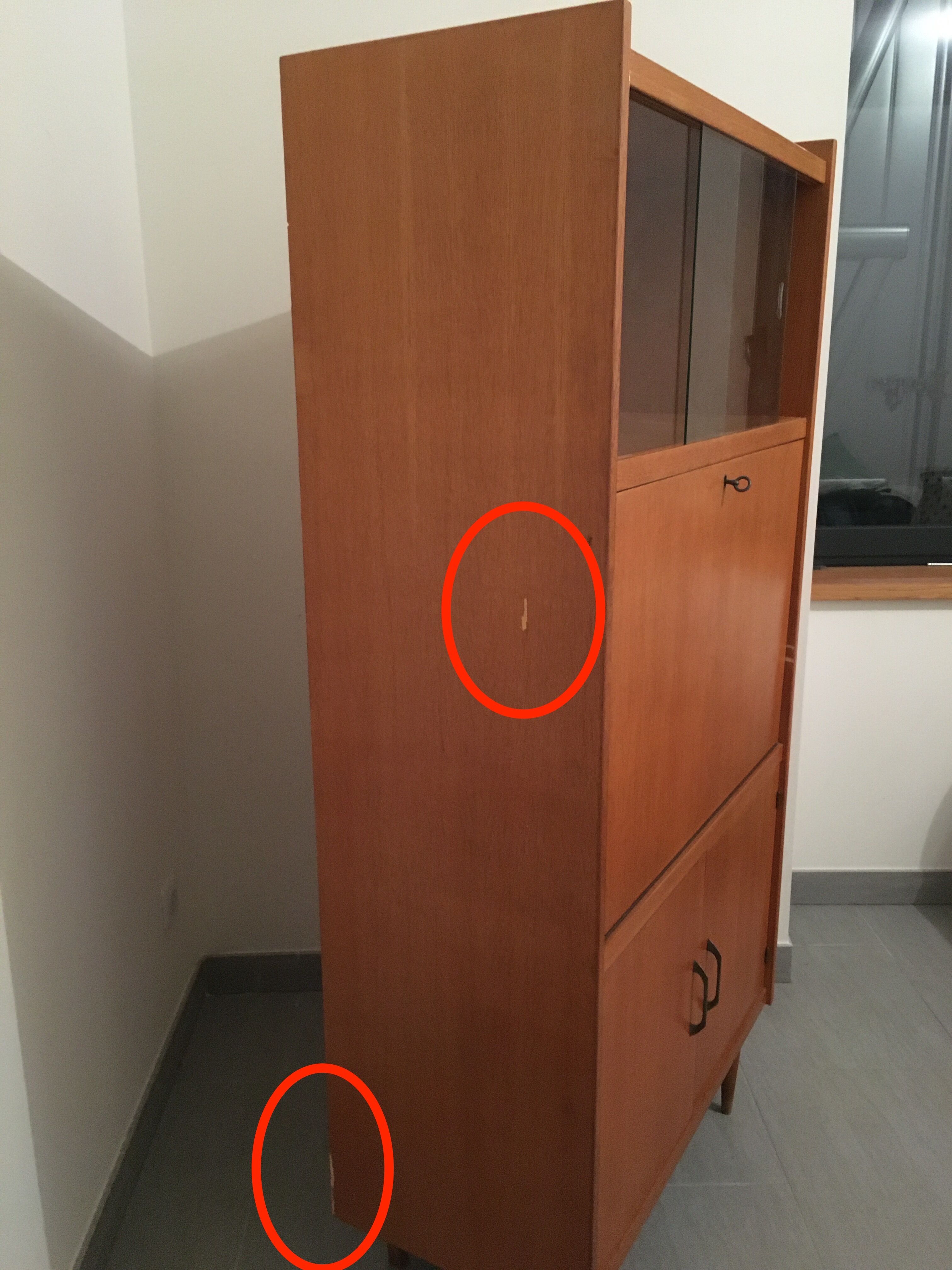 Vintage writing desk 1960