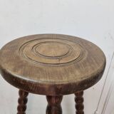 Brutalist tripod stool