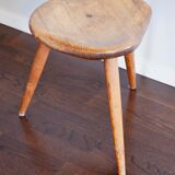 Norweigian pine stool for Norsk Husflid, 1950.
