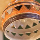 Vintage ceramic chandelier 1960