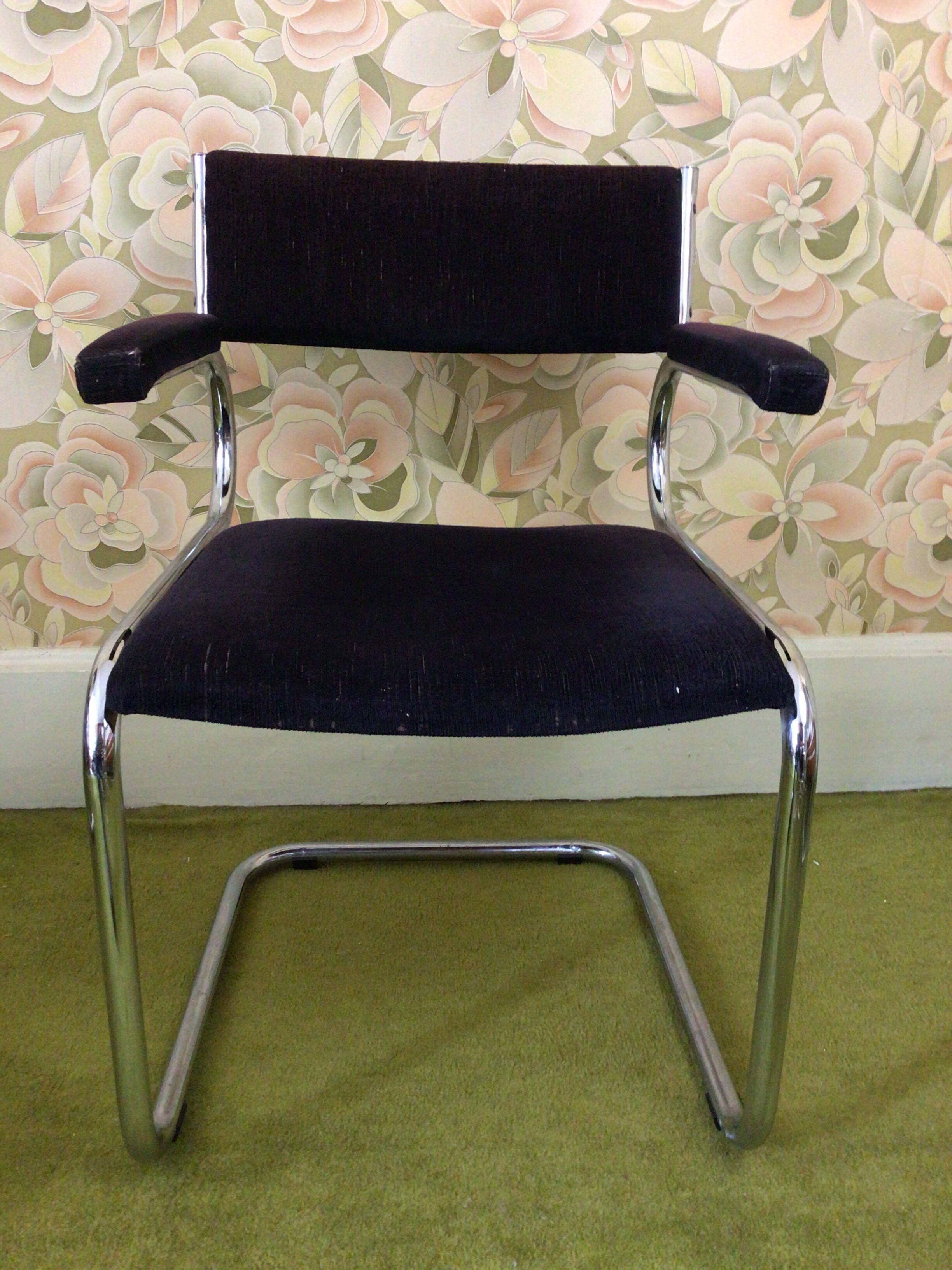 Suite of 3 chairs 70s