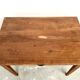 Solid cherry wood desk with spindle legs