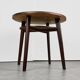 Vintage Round Coffee Table, 1960s, Czechoslovakia